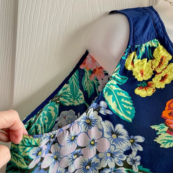 MAEVE BY ANTHROPOLOGIE FLORAL PATTERN BLOUSE SIZE 22 WOMEN PLUS - Picture 5 of 12